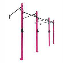 Pro Wall-Mounted Gym Rig 2 Bay Pink 
