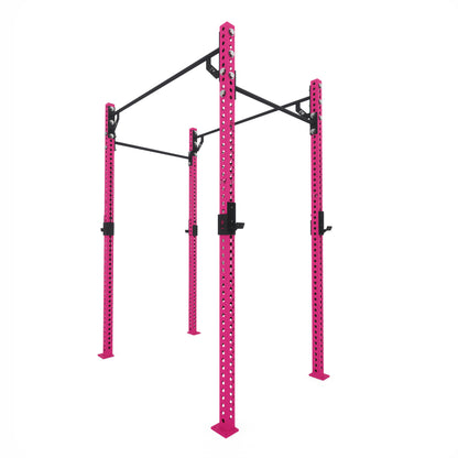 Pro Free Standing Gym Rig 2 Bay Pink 