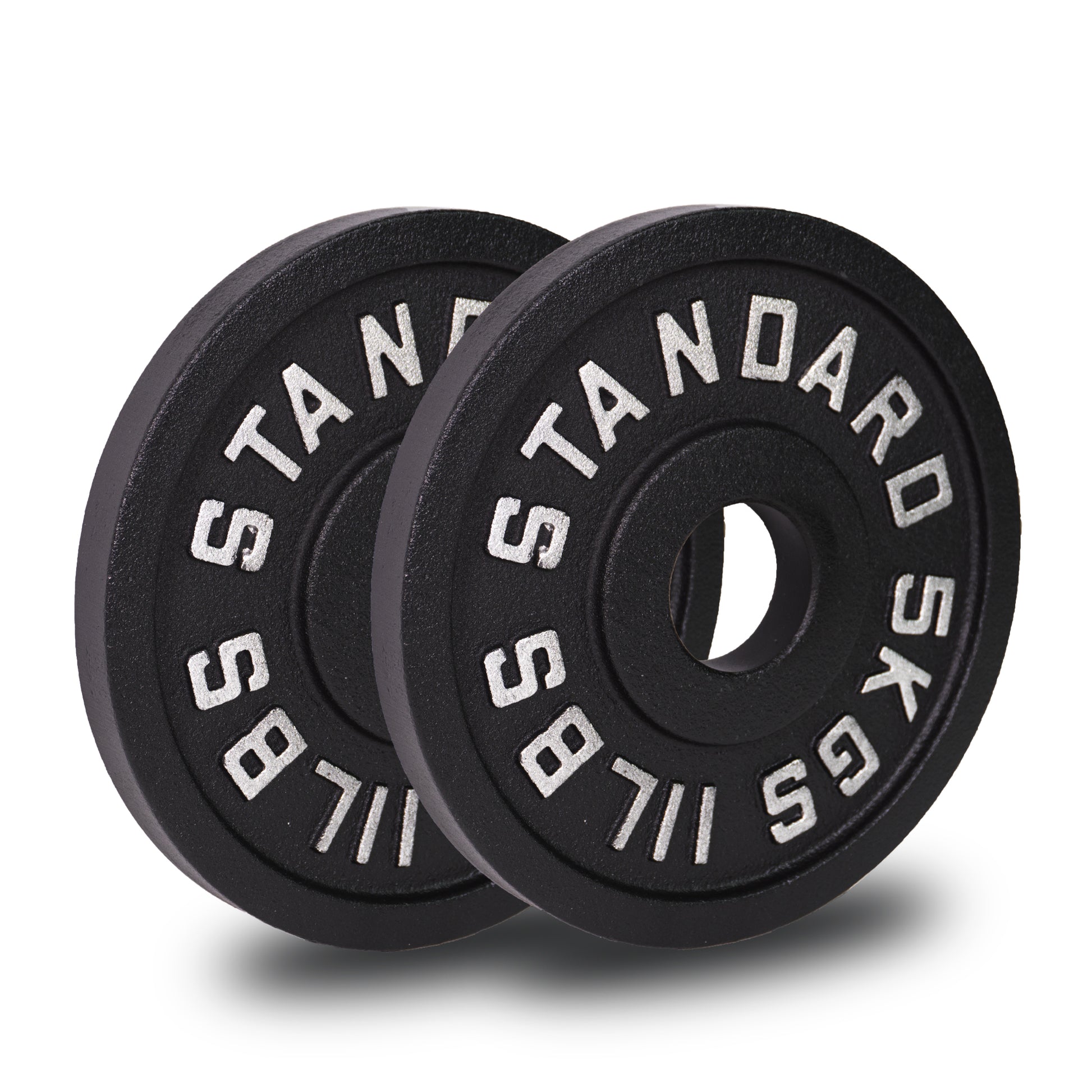 Cast Iron Weight Plates (Pair) 2 X 5KG 
