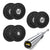 70kg Urethane Plate Set With 7ft Olympic Barbell