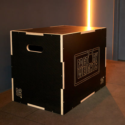 Pro Wooden Plyo Jump Box 