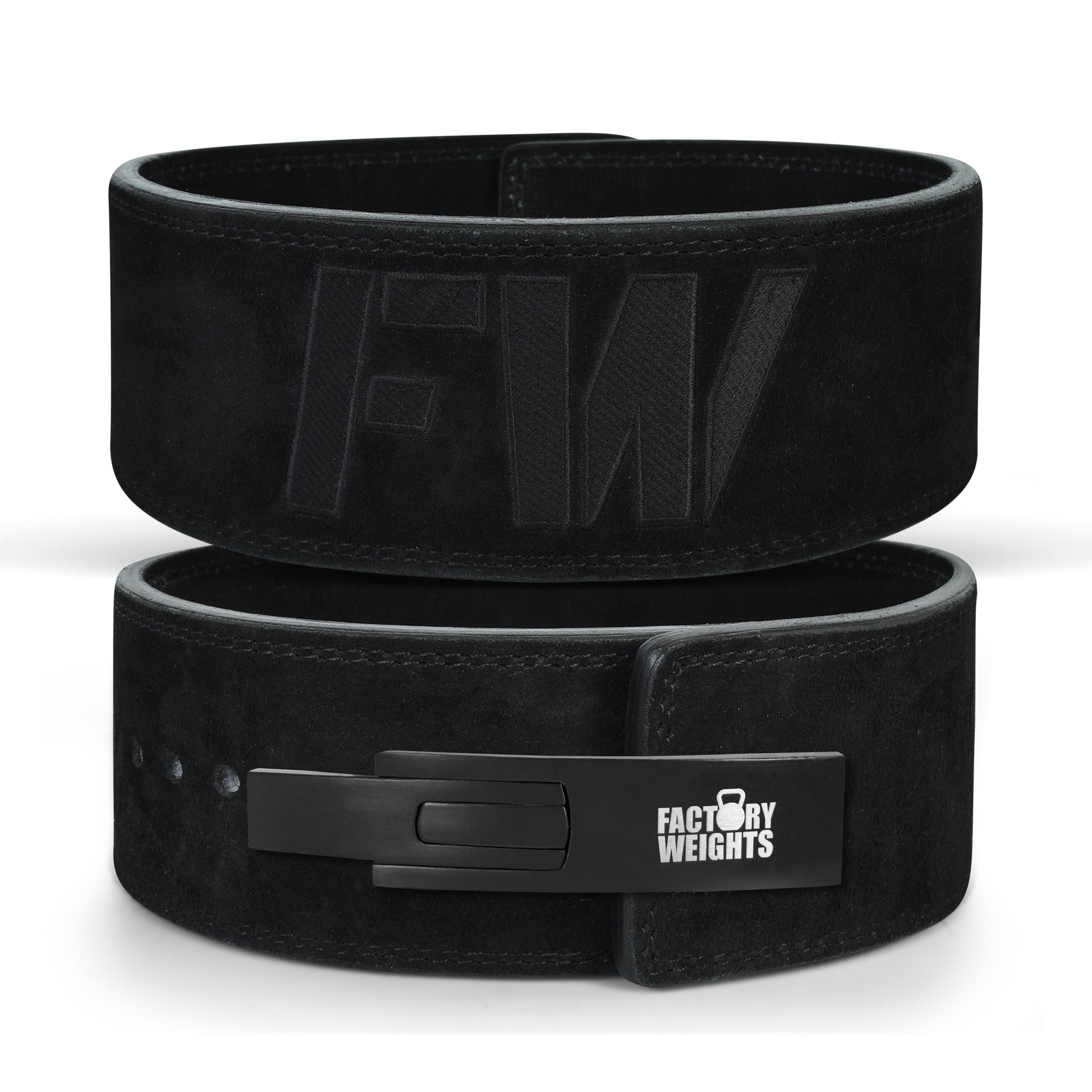 FW Lever Power-Lifting Belt - Black Small Standard Buckle 