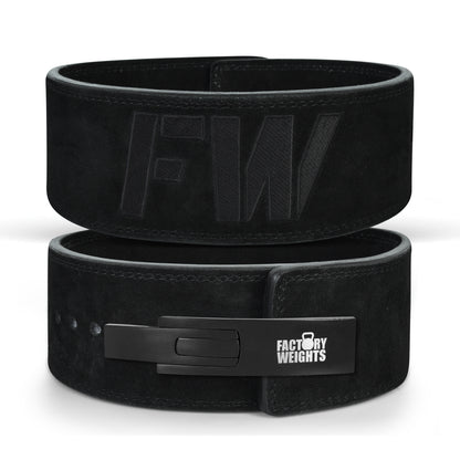 FW Lever Power-Lifting Belt - Black Small Standard Buckle 