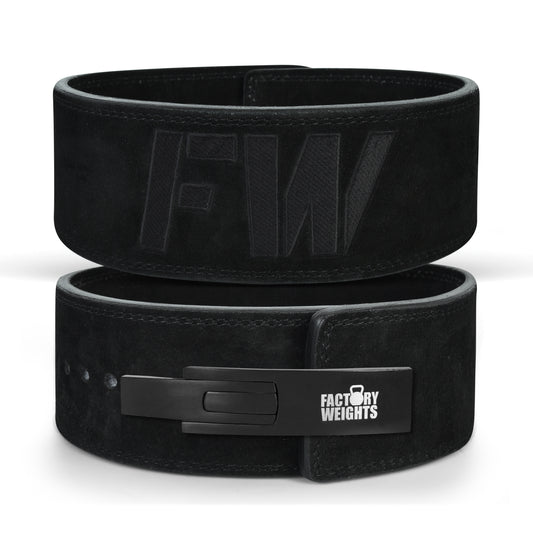 FW Lever Power-Lifting Belt - Black Small Standard Buckle 