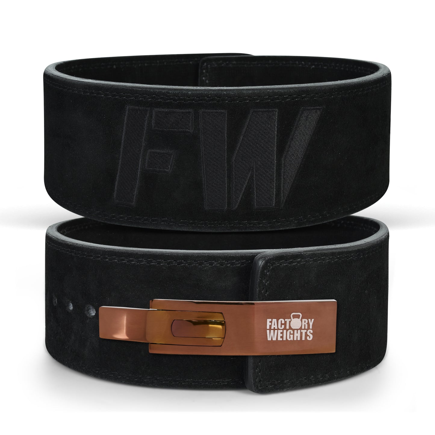 FW Lever Power-Lifting Belt - Black Small Copper (additional £10) 