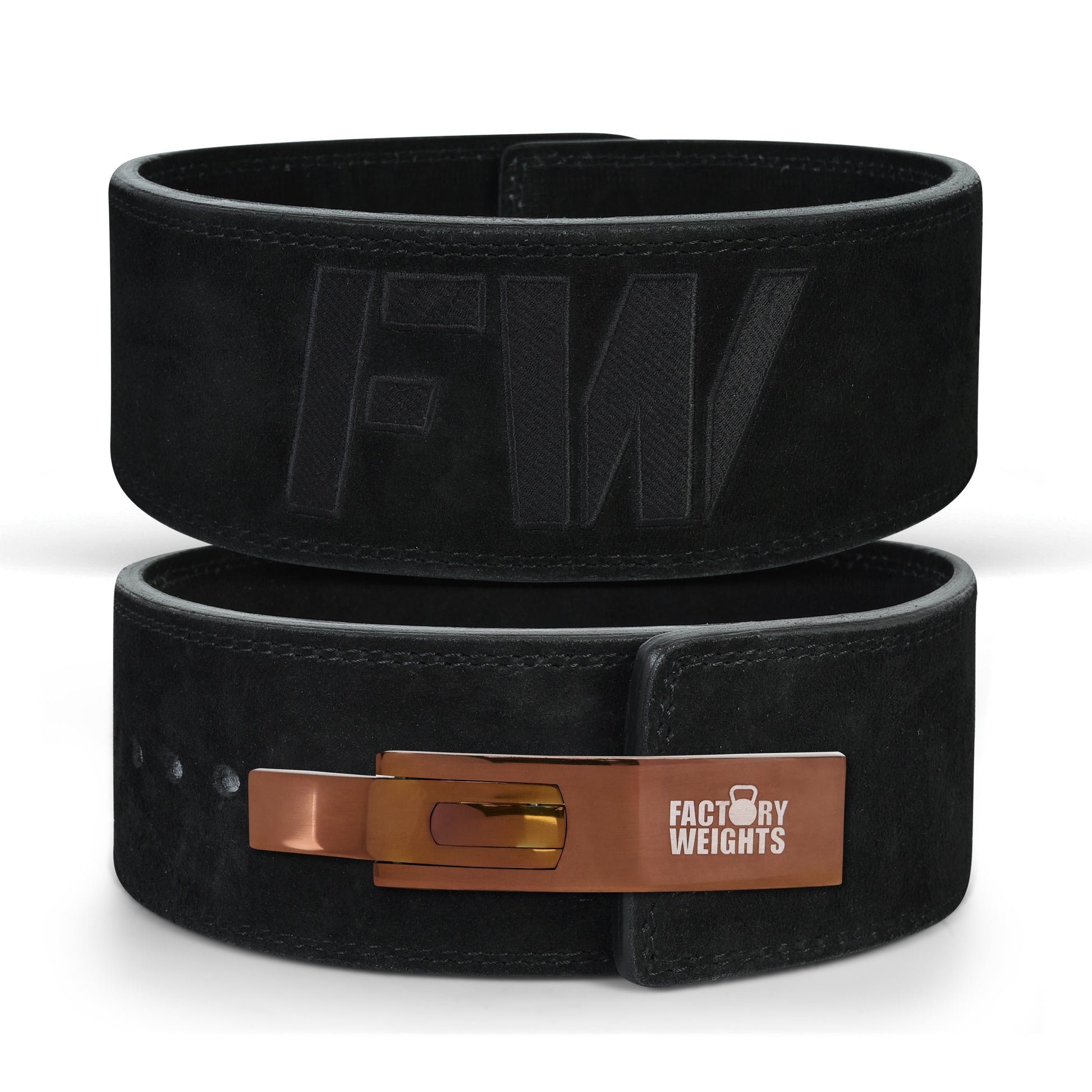 FW Lever Power-Lifting Belt - Black Small Copper (additional £10) 