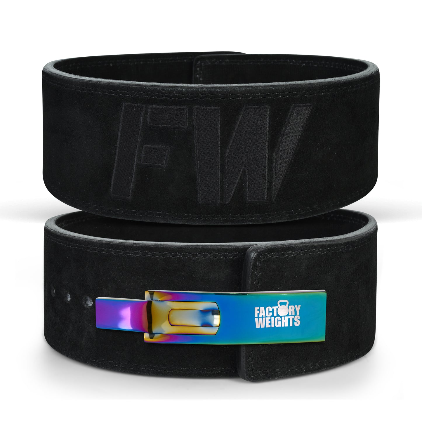 FW Lever Power-Lifting Belt - Black Small Petrol (additional £10) 