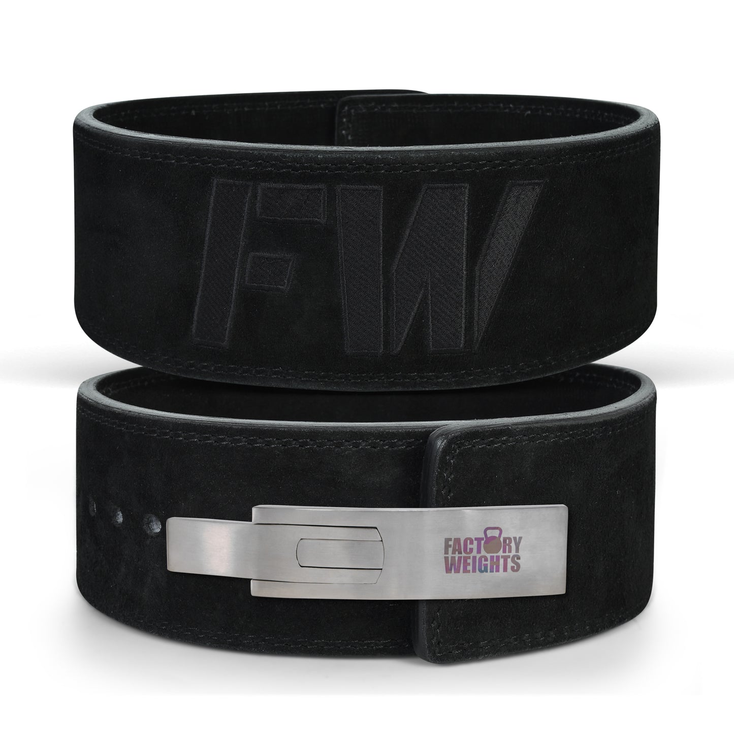 FW Lever Power-Lifting Belt - Black Small Steel (additional £10) 
