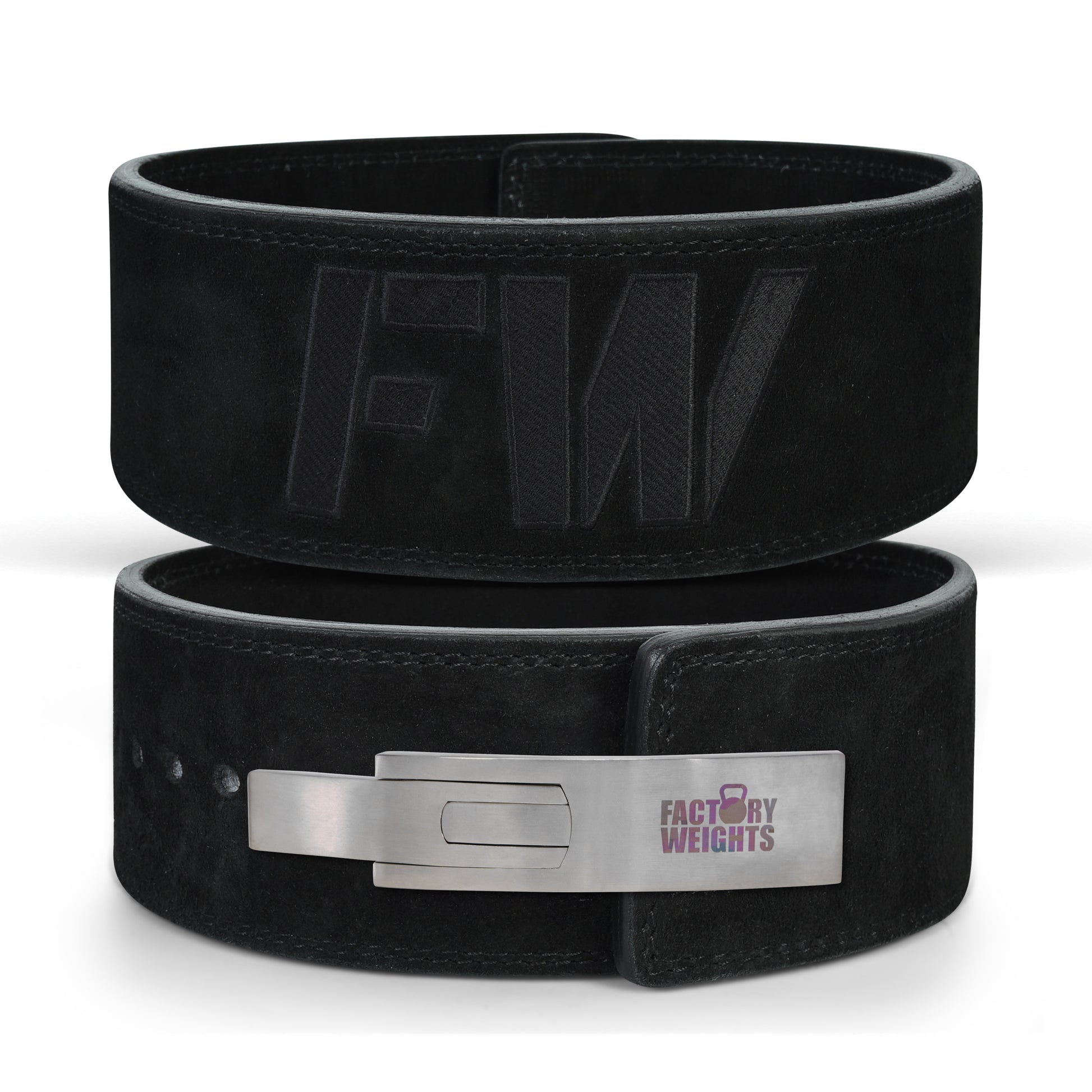 FW Lever Power-Lifting Belt - Black Small Steel (additional £10) 