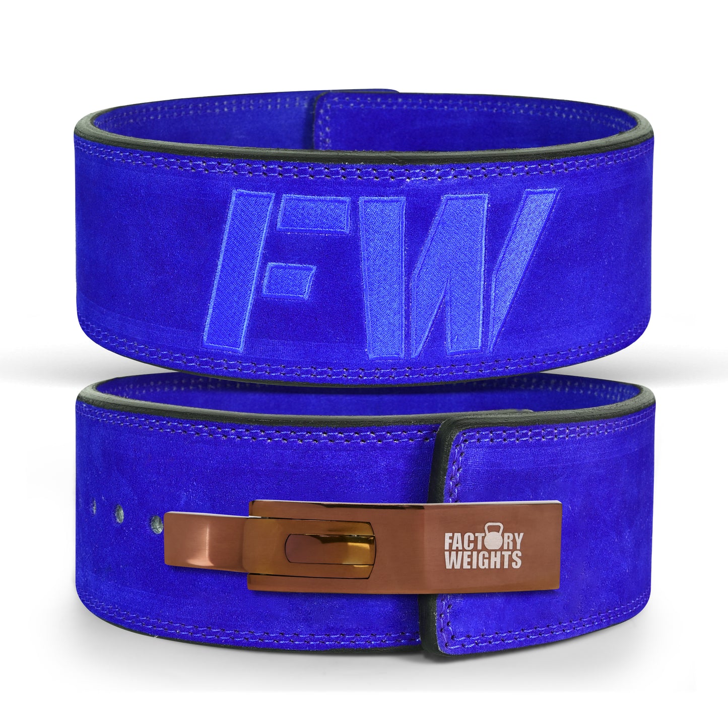 FW Lever Power-Lifting Belt - Blue Small Copper (additional £10) 