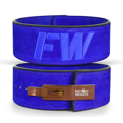 FW Lever Power-Lifting Belt - Blue Small Copper (additional £10) 