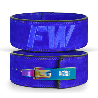 FW Lever Power-Lifting Belt - Blue Small Petrol (additional £10) 