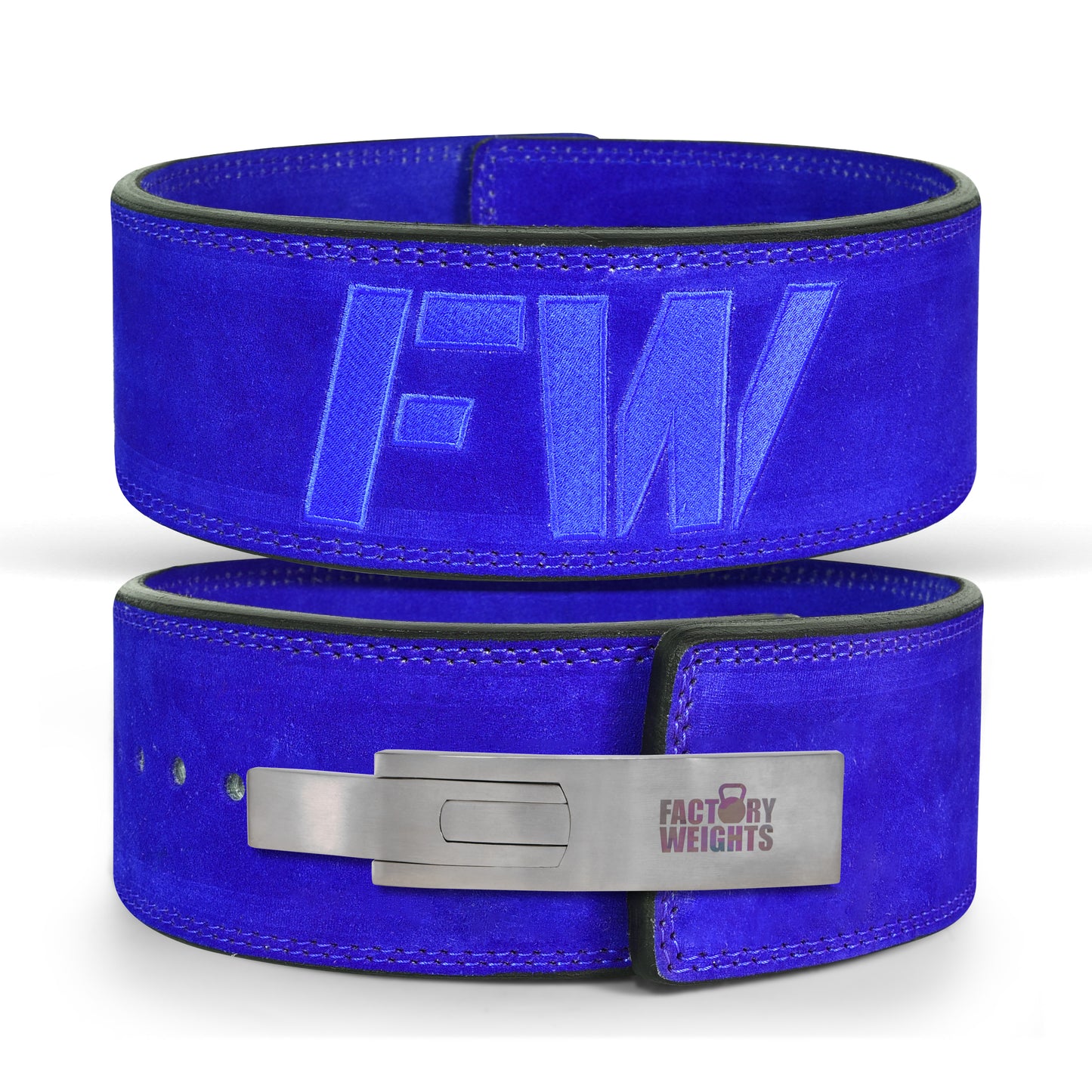 FW Lever Power-Lifting Belt - Blue Small Steel (additional £10) 
