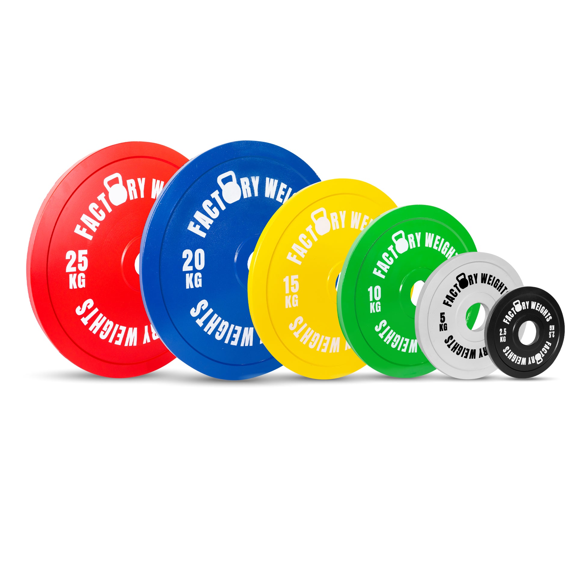 Factory Weights Calibrated Plates (Pair) 