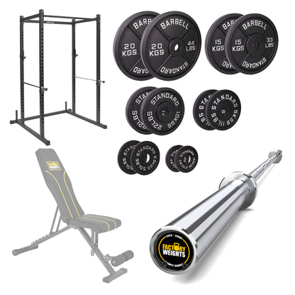 FW1 Power Rack Cast Iron Bundle