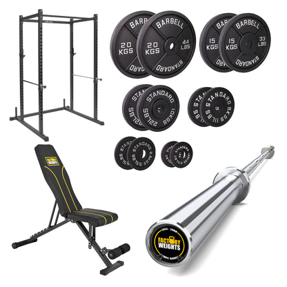 FW1 Power Rack Cast Iron Bundle