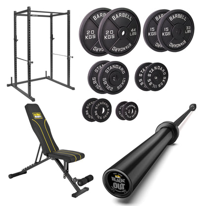 FW1 Power Rack Cast Iron Bundle