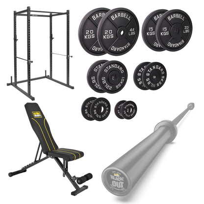 FW1 Power Rack Cast Iron Bundle