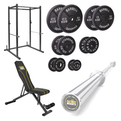 FW1 Power Rack Cast Iron Bundle