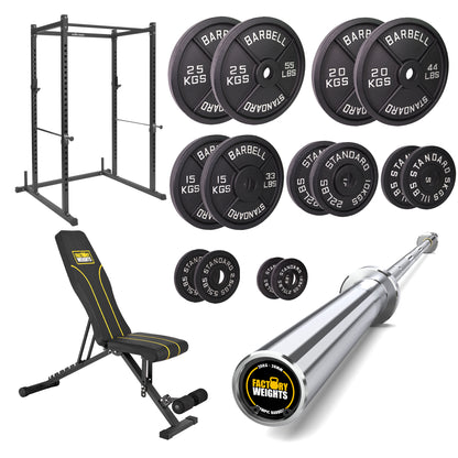 FW1 Power Rack Cast Iron Bundle