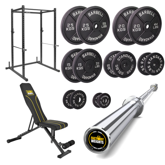 FW1 Power Rack Cast Iron Bundle