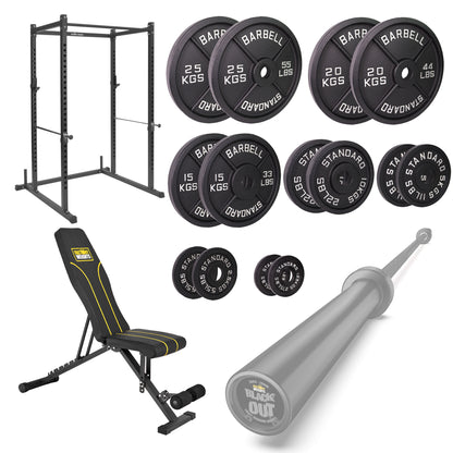 FW1 Power Rack Cast Iron Bundle