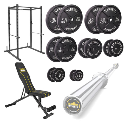 FW1 Power Rack Cast Iron Bundle