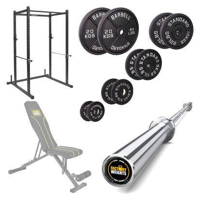 FW1 Power Rack Cast Iron Bundle
