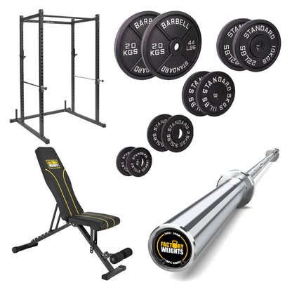 FW1 Power Rack Cast Iron Bundle