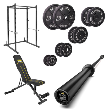 FW1 Power Rack Cast Iron Bundle