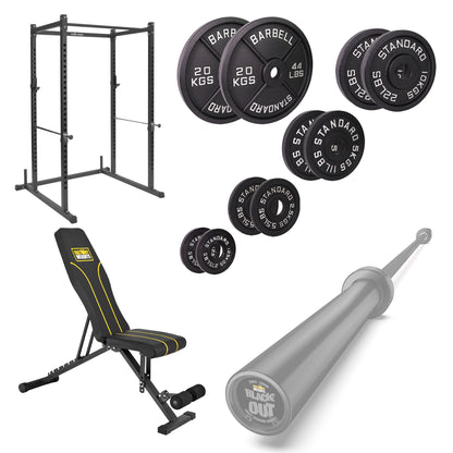 FW1 Power Rack Cast Iron Bundle
