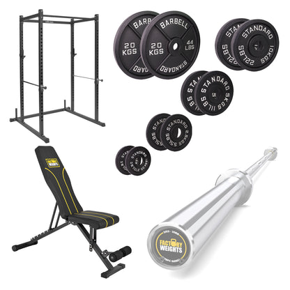 FW1 Power Rack Cast Iron Bundle