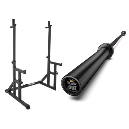 FW1 Squat Rack Cast Iron Bundle