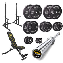 FW1 Squat Rack Cast Iron Bundle