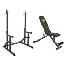 FW1 Squat Rack Cast Iron Bundle No No FW1 Adjustable Bench