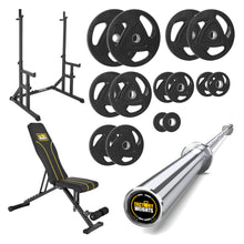 FW1 Squat Rack Rubber Plates Bundle