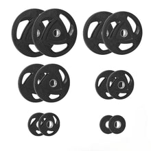 107.5kg Rubber Plate Set