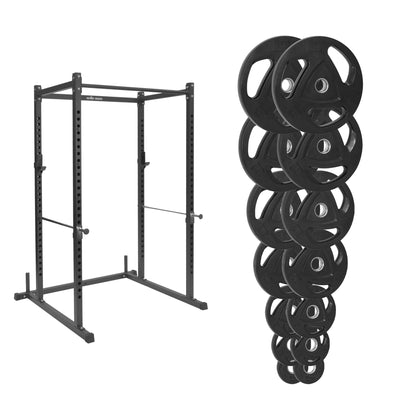FW1 Power Rack Bundle Rubber Coated Plates 157.5kg No No