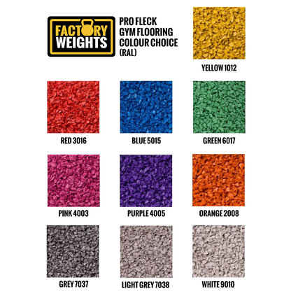 1m x 1m Pro Fleck Gym Flooring