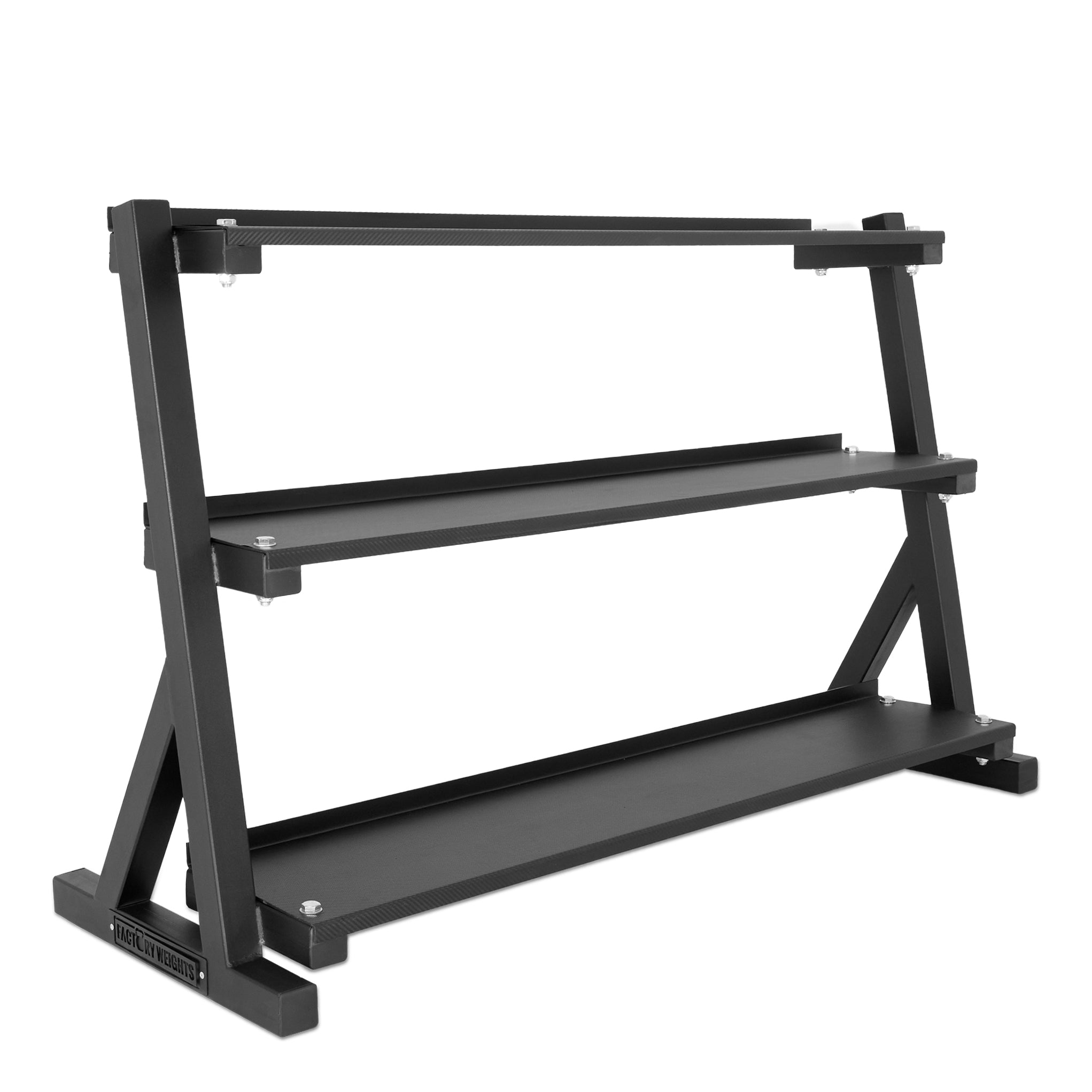 Kettlebell Set Rack 3-Tier Kettlebell Rack | Factory Weights