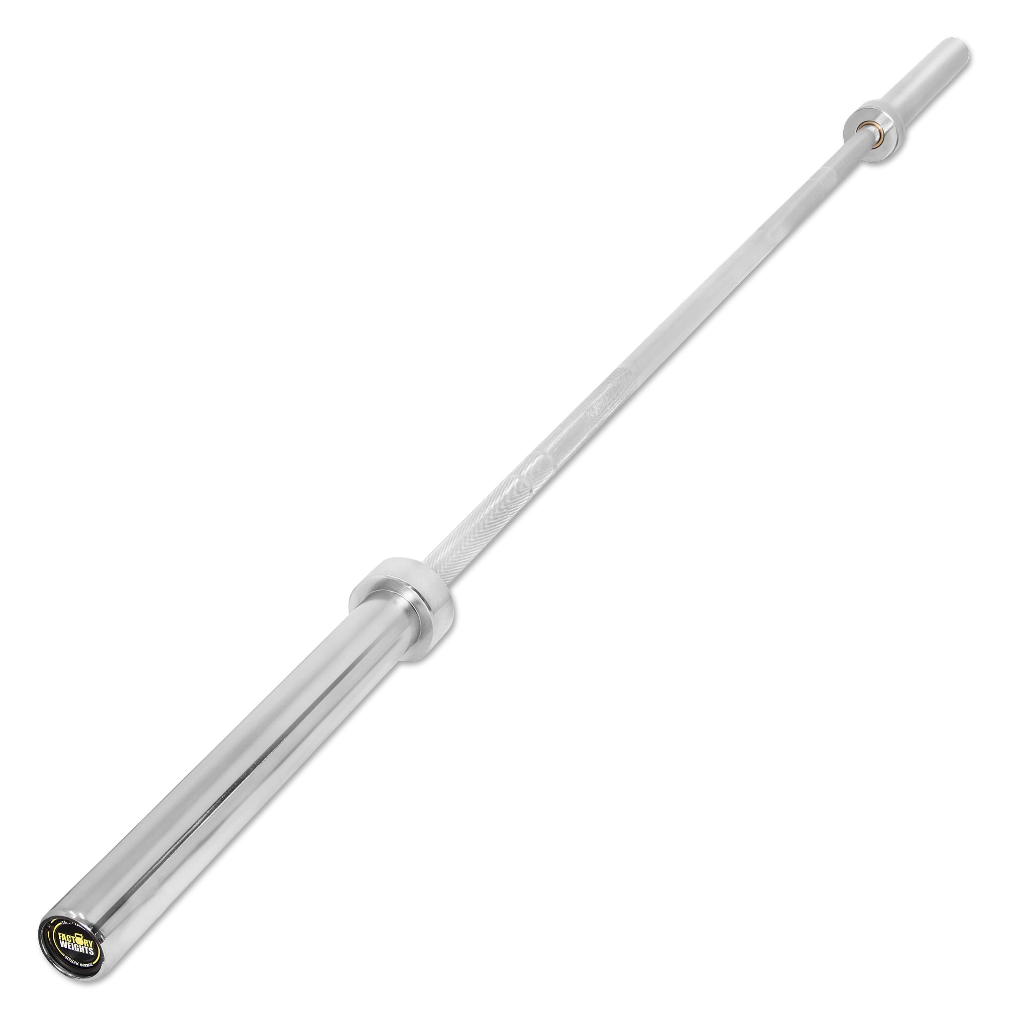 FW 7ft Solid Steel Olympic Barbell (20kg) | Factory Weights