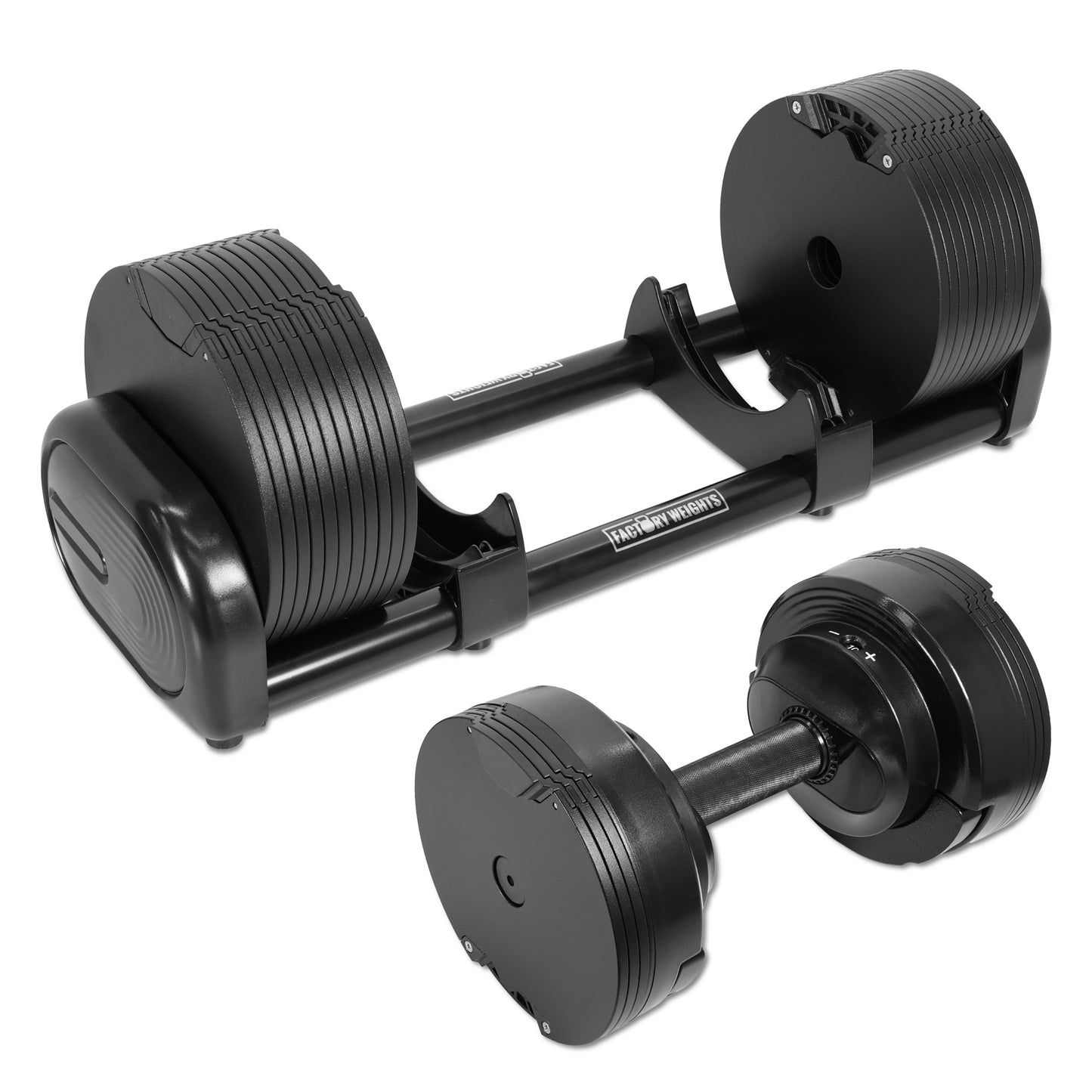 32kg Quick-Select Adjustable Dumbbells