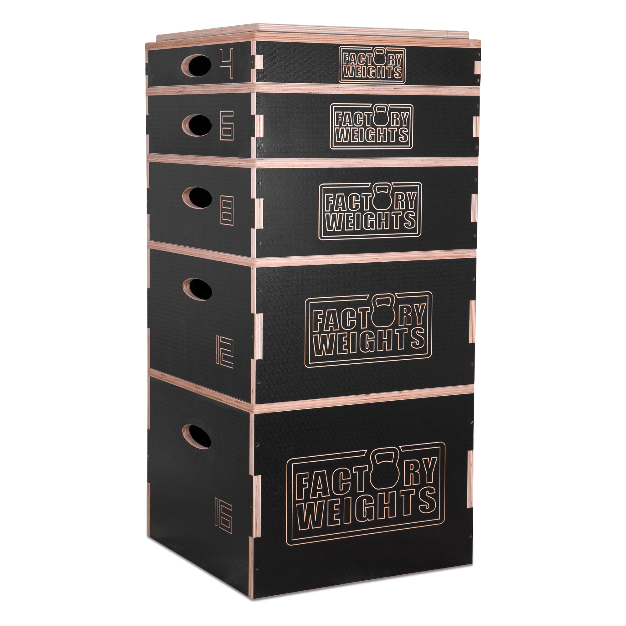 Plyee Box Adjustable Wooden Plyo Boxes