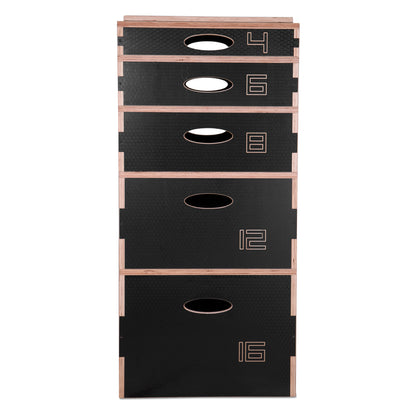 Adjustable Wooden Plyo Boxes 
