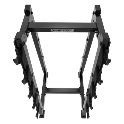 Apex Series 10 Bar Fixed Barbell Rack