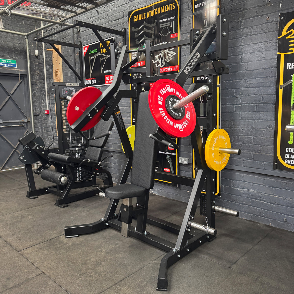 Apex Series Plate Loaded Iso-Lateral Incline Chest Press