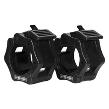 Barbell Collars Clips with Quick Lock Black 