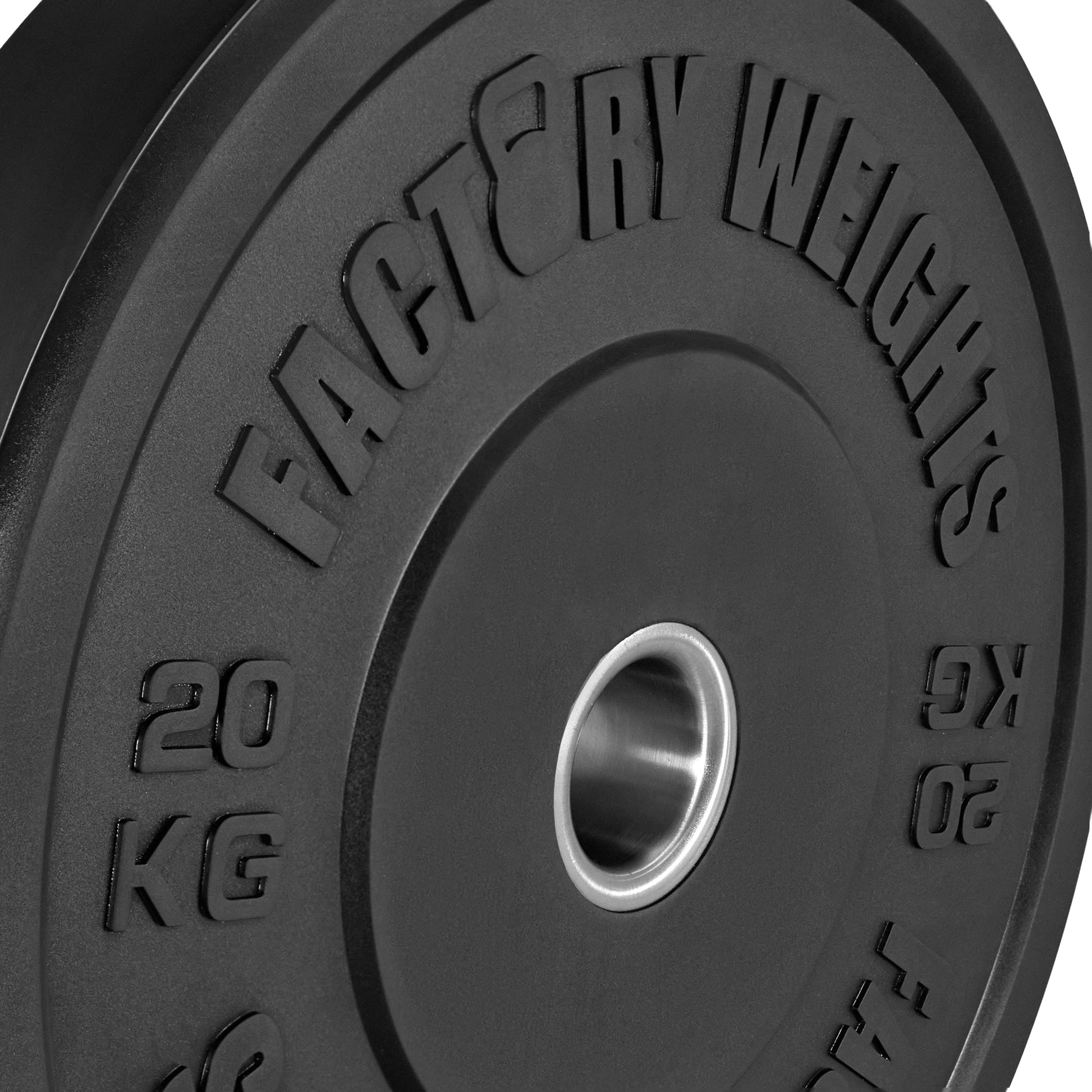 Black Bumper Plates (Pair) 