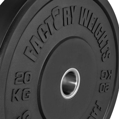 Black Bumper Plates (Pair) 