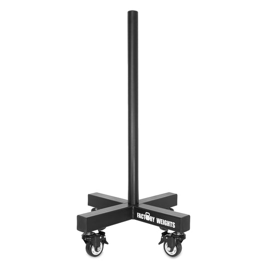 Bumper Plate Stacker Trolley 